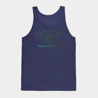 Steamboat Springs Trail Map Tank Top